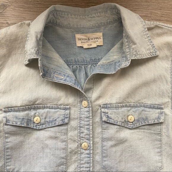 Denim & Supply Ralph Lauren Chambray Button Down Shirt - Picture 4 of 7